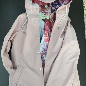 Bagatelle pastel pink raincoat (size M)
